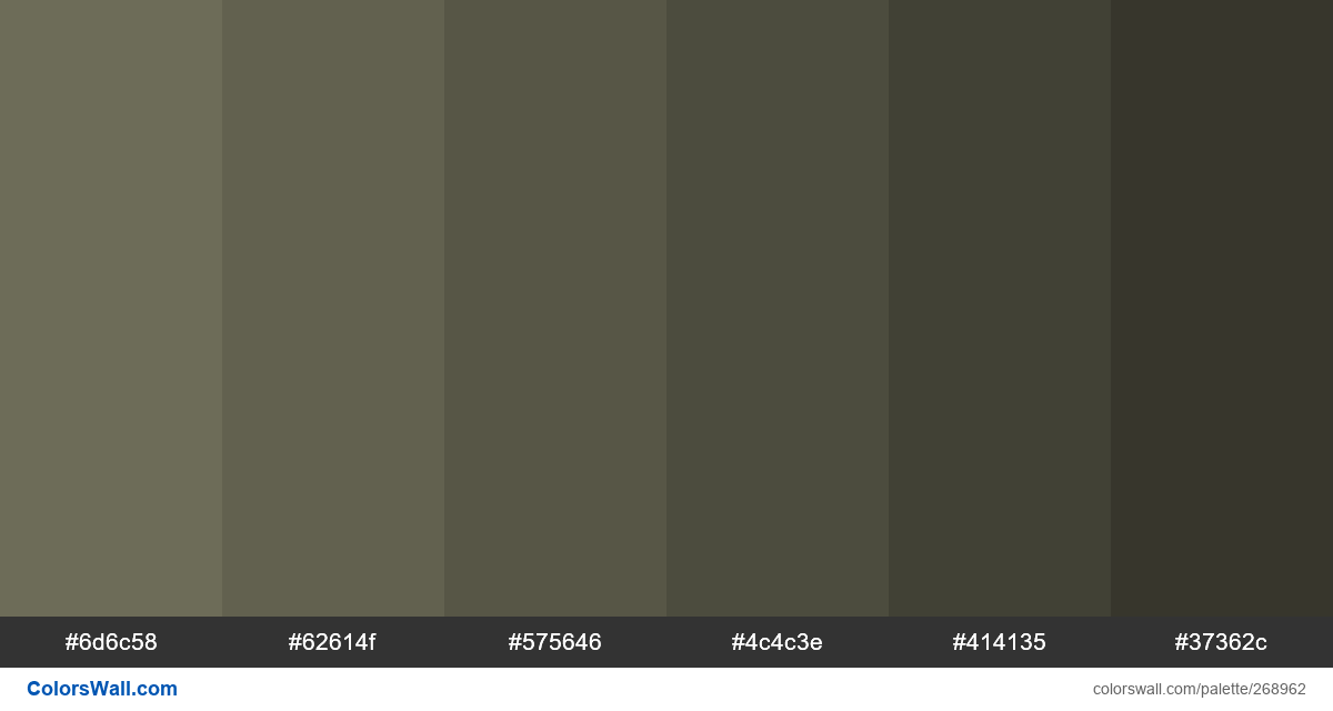 Gray Shade Colors Palette Colorswall