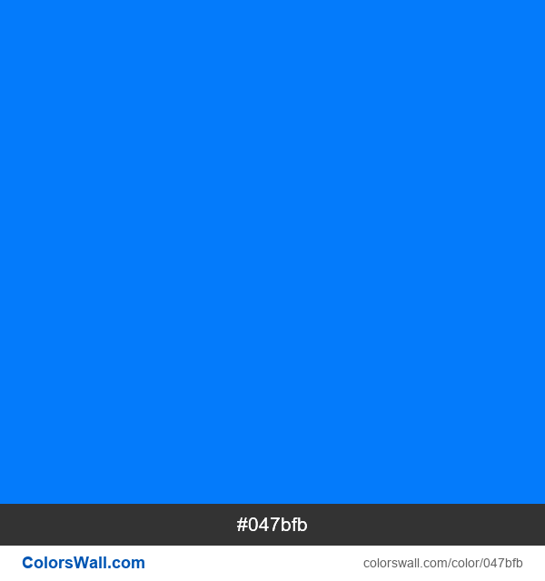 PNG image of #047bfb color Azure #047bfb color image