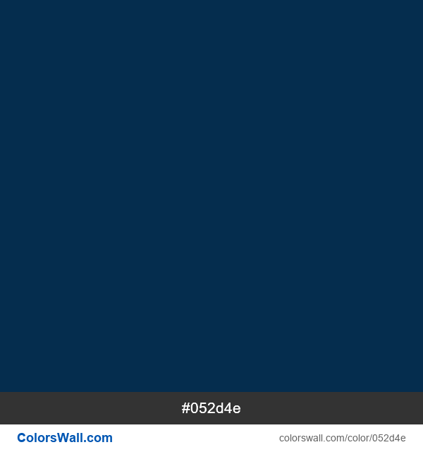 #052d4e color image