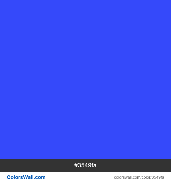 Gambar PNG warna #3549fa ef #3549fa gambar warna