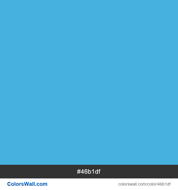 PNG image of #46b1df color Picton Blue #46b1df color image