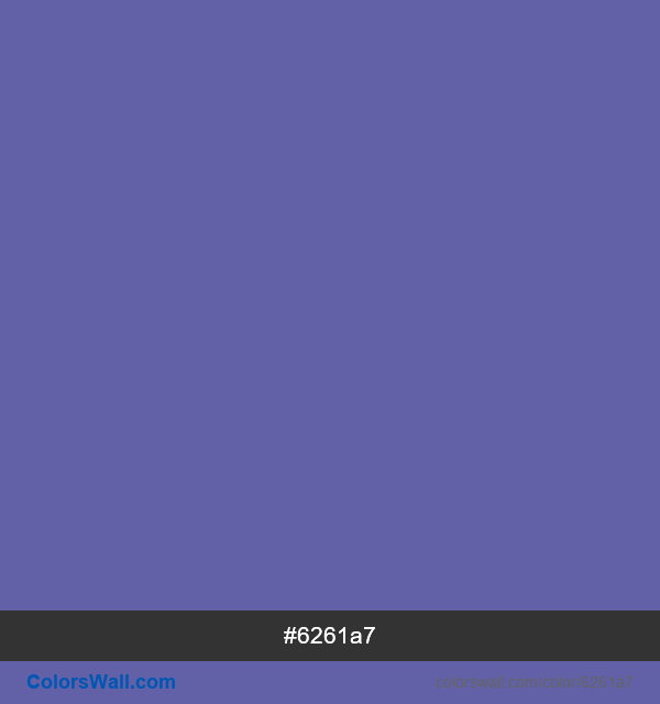 Зображення PNG кольору #6261a7 Bellflower #6261a7 зображення кольору