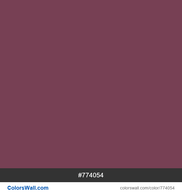 PNG image of #774054 color #774054 color image