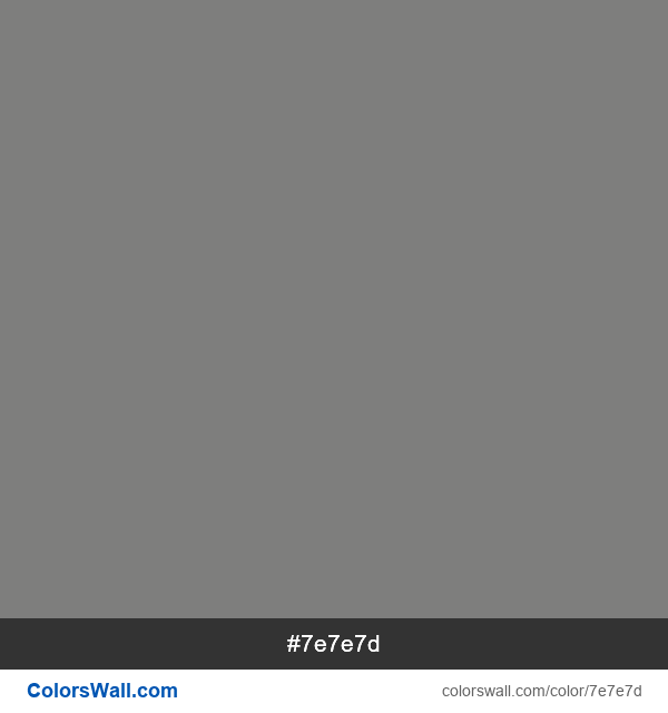 PNG-Bild der Farbe #7e7e7d Gray (HTML/CSS Gray) #7e7e7d Farbbild