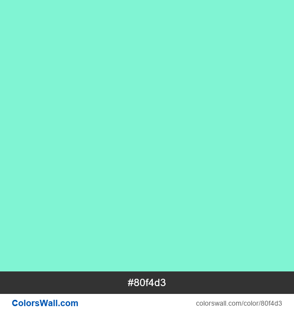 PNG image of #80f4d3 color #80f4d3 color image