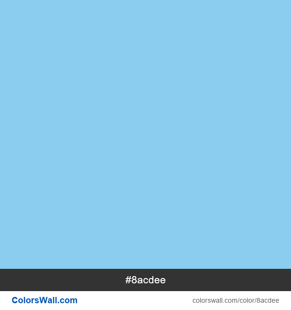 PNG image of #8acdee color Baby Blue #8acdee color image