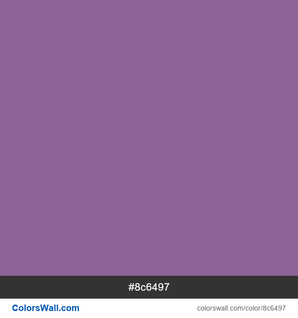  #8c6497 image en couleur