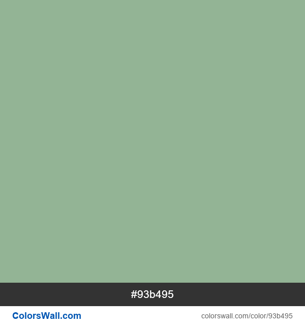 PNG image of #93b495 color #93b495 color image