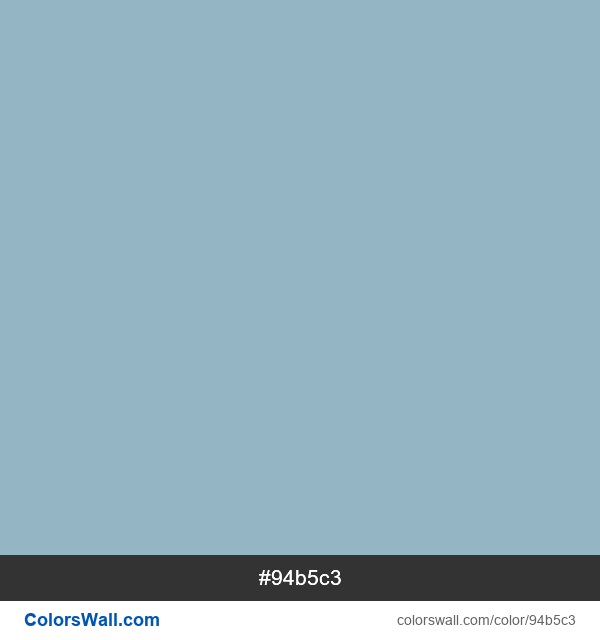 Imagen PNG de color #94b5c3 #94b5c3 imagen en color