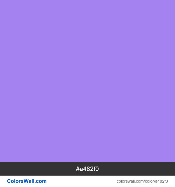 PNG image of #a482f0 color #a482f0 color image