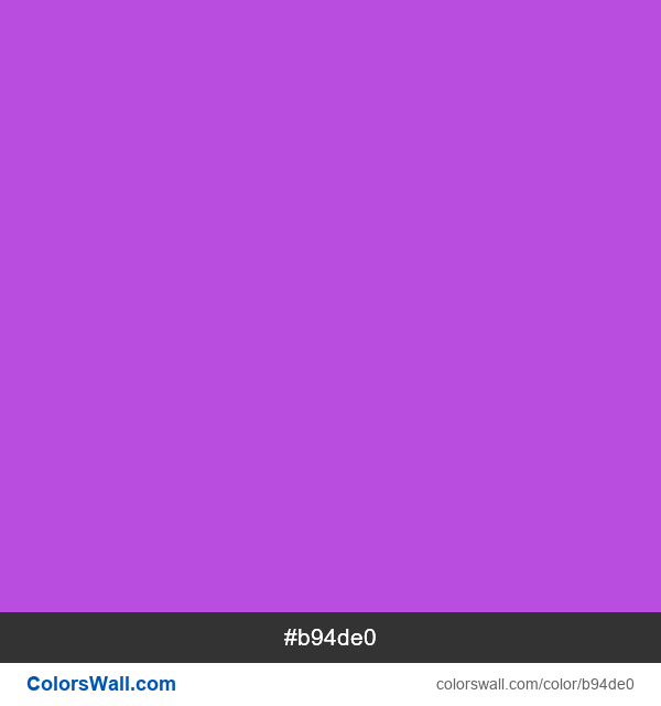  #b94de0 color image