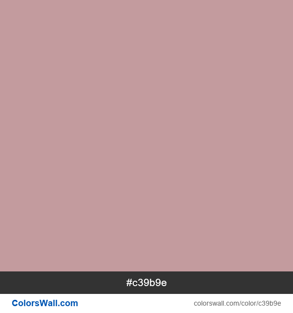 Grey pink, hex #c3909b
