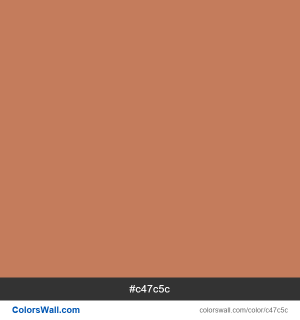 PNG image of #c47c5c color Deer, Terracotta Chip #c47c5c color image