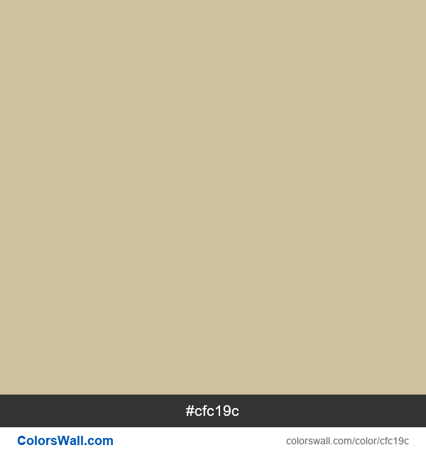  #cfc19c color image