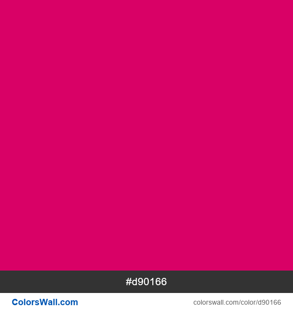 Dark Hot Pink Color