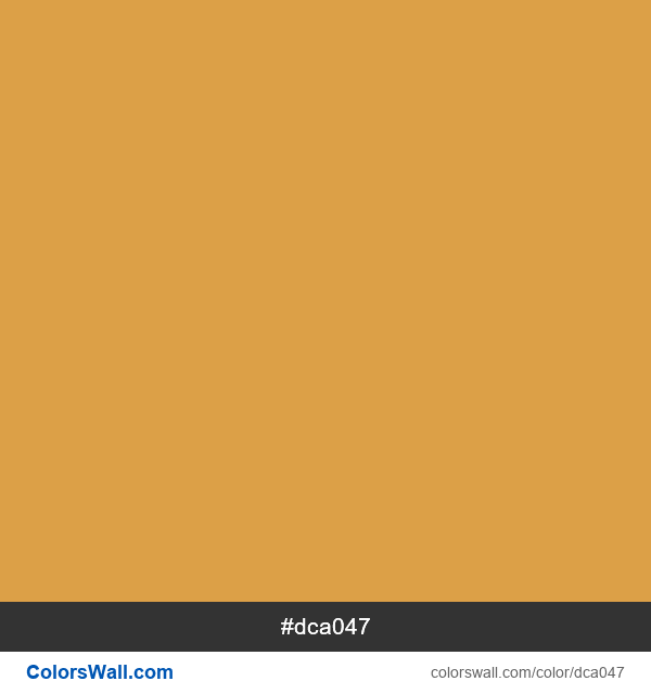 Jasper Orange #dca047 color image