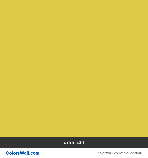Confetti #ddcb46 color image