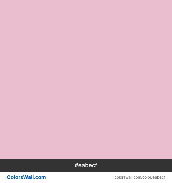 Cameo Pink Color, efbbcc information, Hsl, Rgb