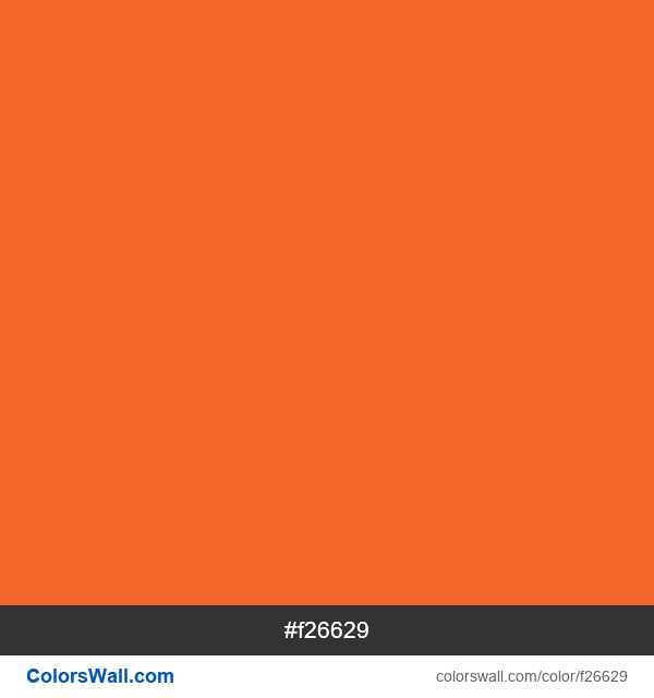 PNG image of #f26629 color #f26629 color image