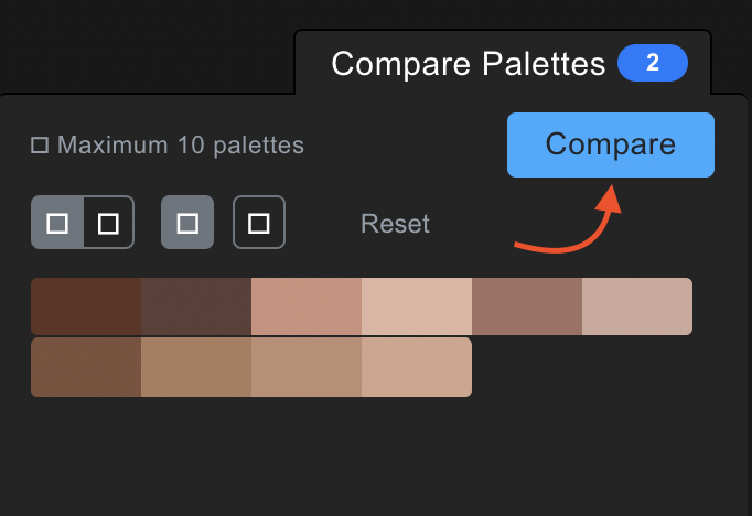 Compare Palettes