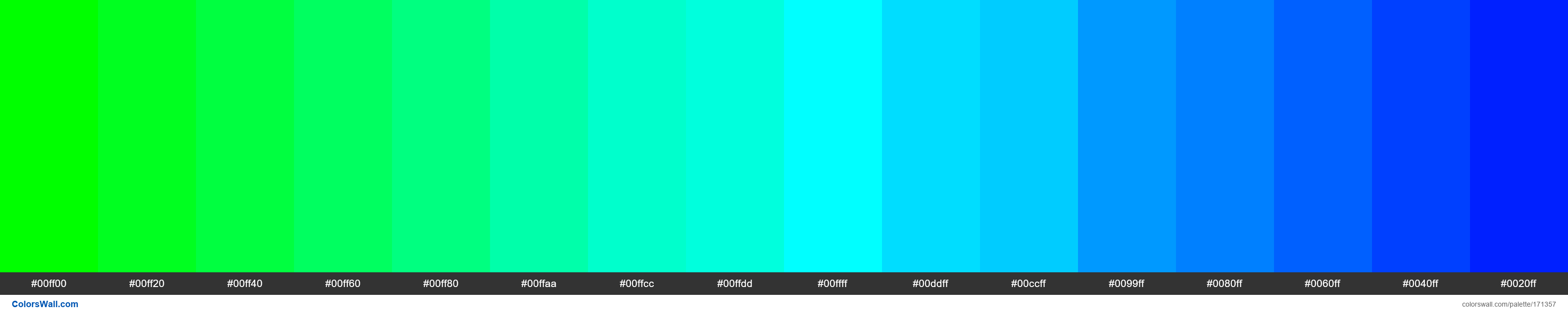 16 RGB Colors (2) - #171357
