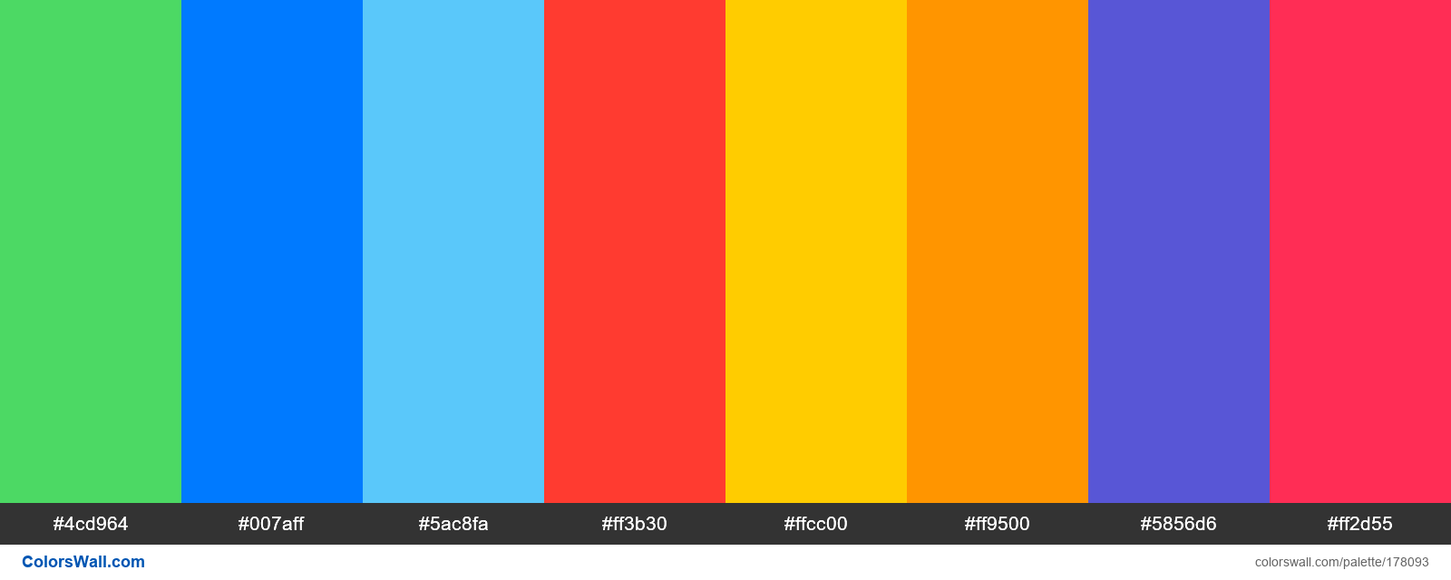 8 Color Palette Colors Palette Colorswall 