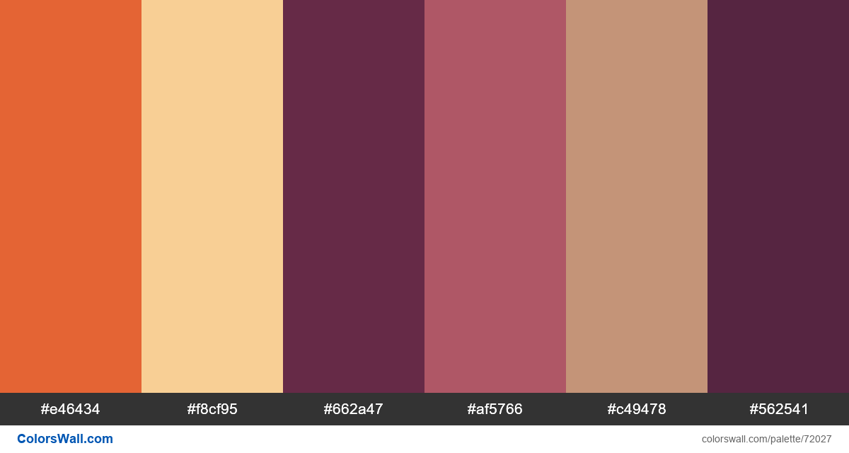 Administration dashboard google ui colors palette - #72027