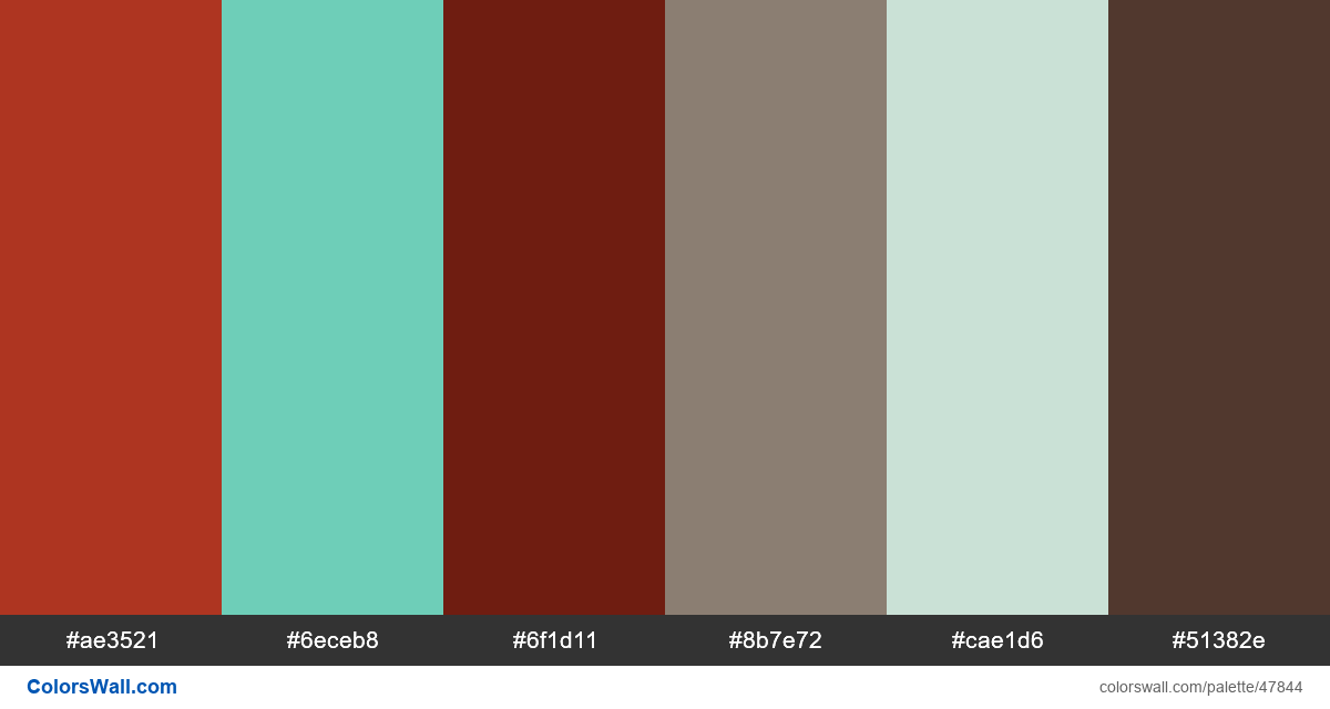 Aesthetics poster design 80s brutalism colors palette - ColorsWall