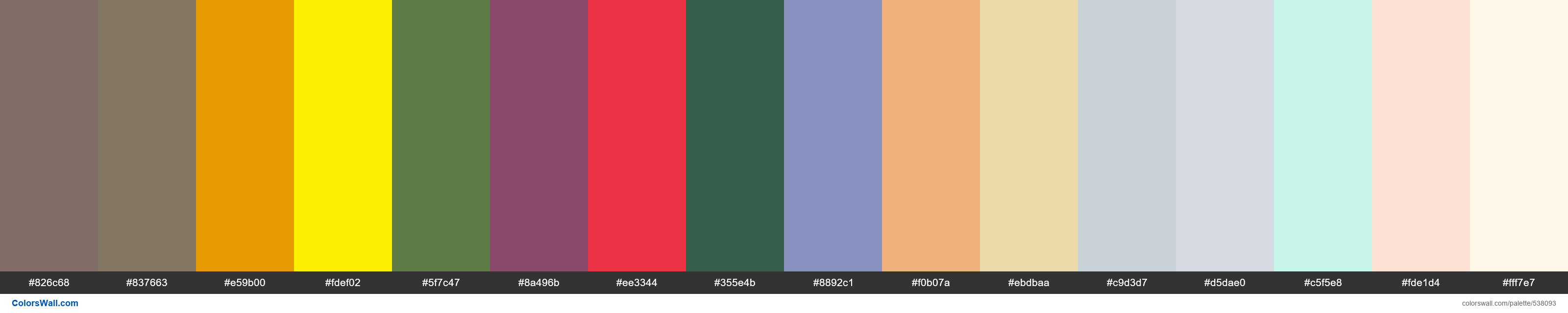 African Mud, The Cottage, Arnica Yellow, Hudson Bee, Homeopathic, Twilight Lavender, Red Radish, Wine Leaf, Sweet William, Excitin - #538093