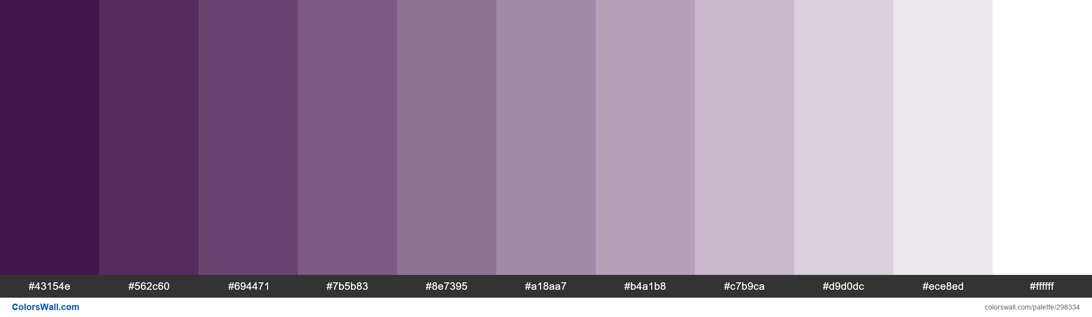 Angry Violet colors palette - ColorsWall