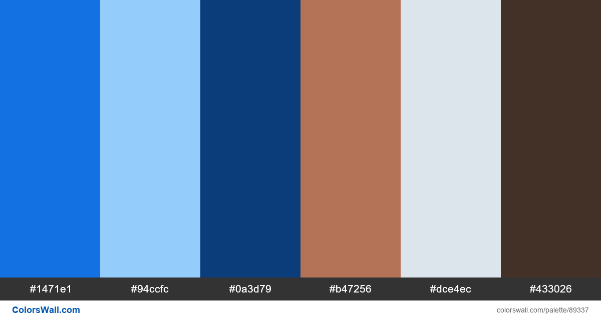 App countdown web logo colors palette - #89337