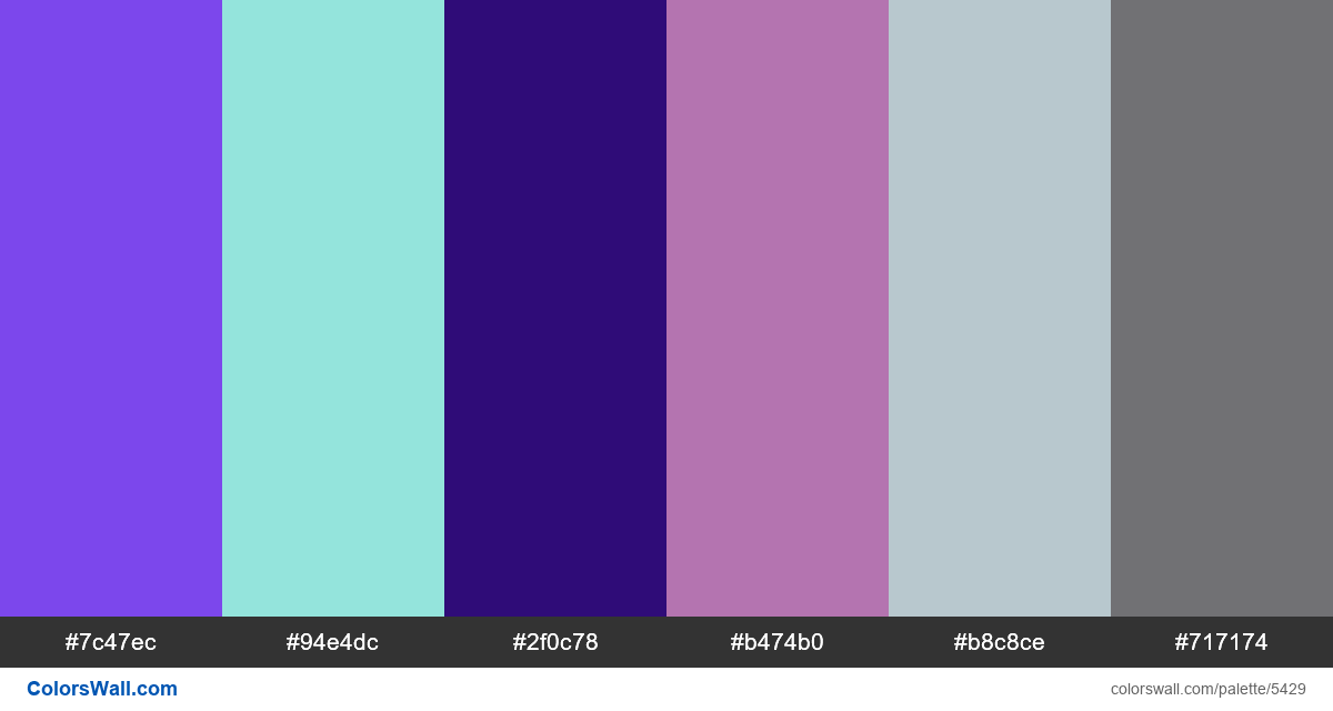 App homepage pattern colors palette - #5429