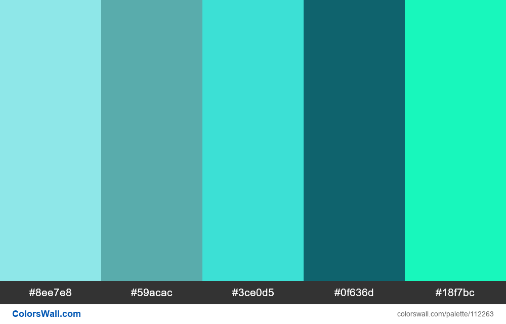 Aquamarine Color Code My Dream Color Palette For Our Home And A Few ...