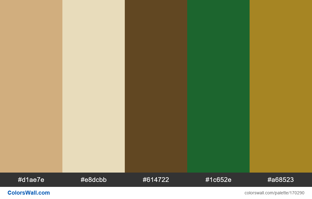 baby-boy-colors-palette-d1ae7e-e8dcbb-614722-colorswall