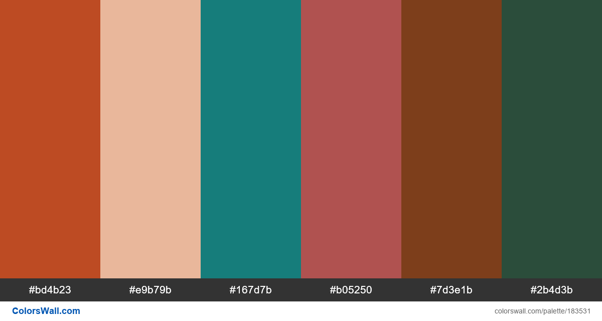 Badge design pattern icon colors palette | ColorsWall