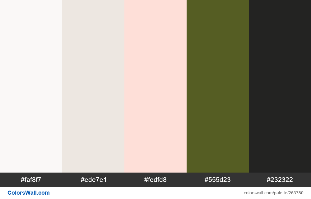 Ballet And Bamboo Colors Palette Colorswall 