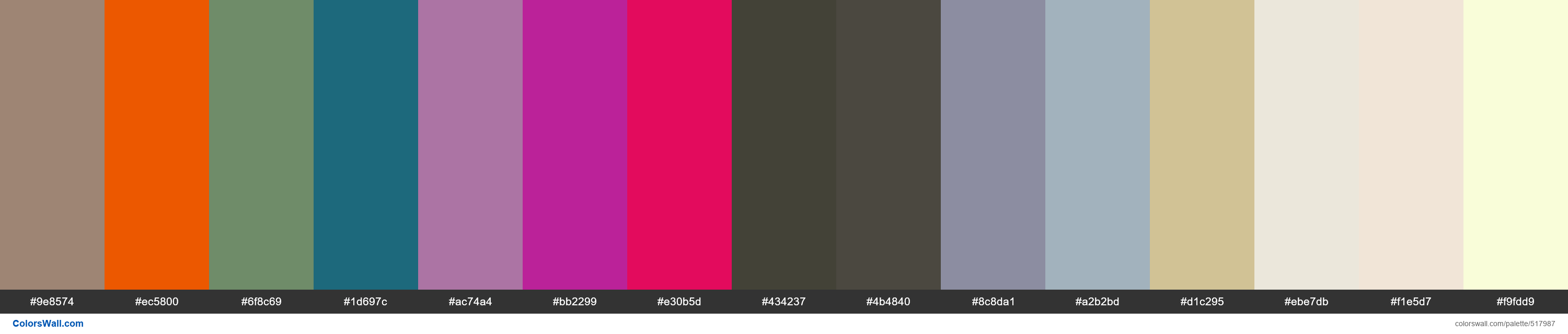 Blanket Brown, Poppy Flower, Turf Green, Hanaasagi Blue, Orchid Kiss, Fuchsia Flourish, Raspberry Yogurt, Forest Night, Unplugged, - #517987