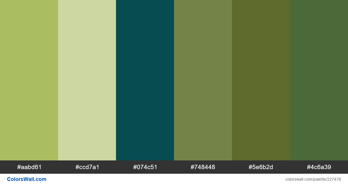 Buck deer patch animal colors palette - ColorsWall