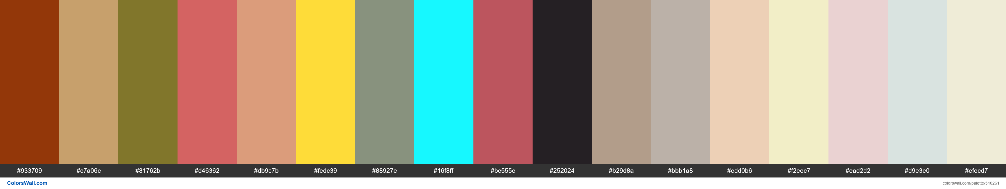 Citrine Brown, Bleached Maple, Faience Green, Happy Hearts, Fame Orange, Traffic Yellow, Eucalyptus Wreath, Hey Blue!, Hibiscus Fl - #540261