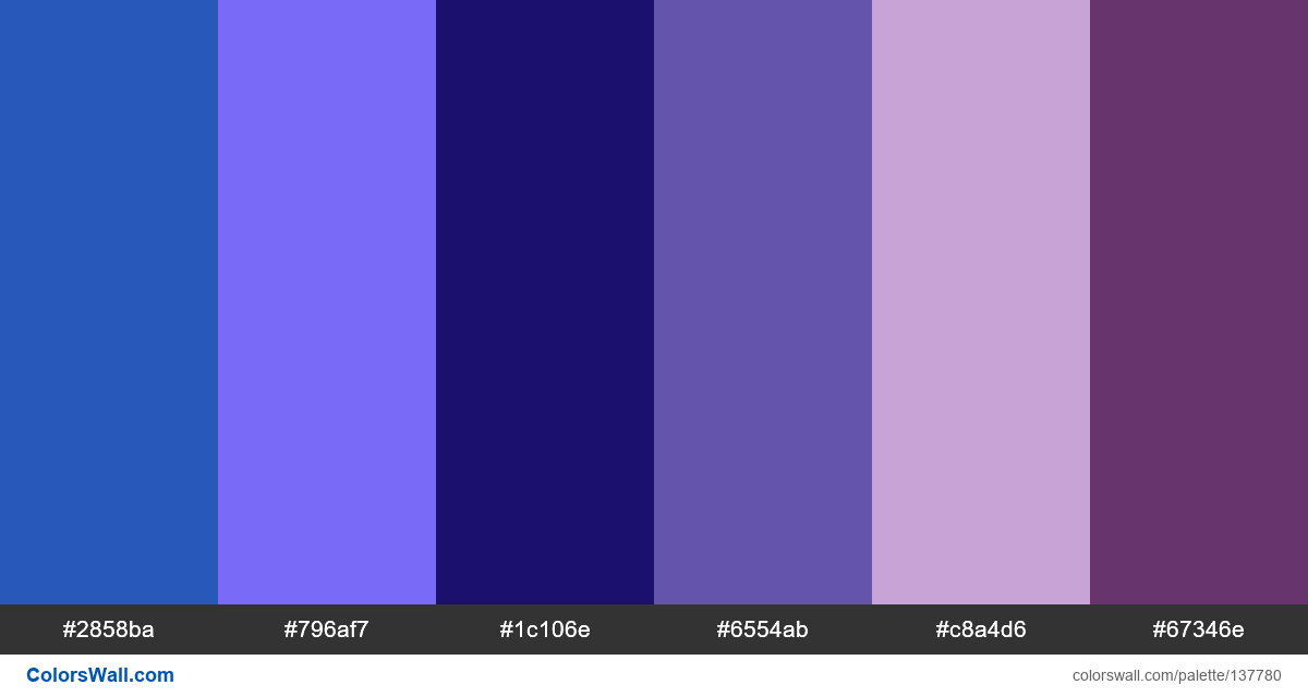 Colorful ui web jon palette - #137780