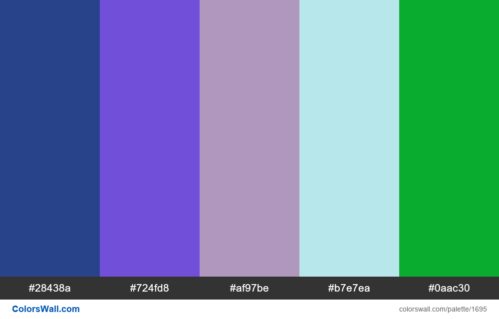 #colorswall palette #931 - #1695