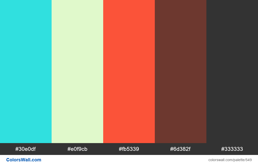 #colorswall random #125 colors palette - #549