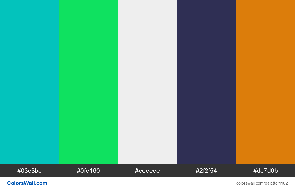#colorswall random #582 colors palette - #1102