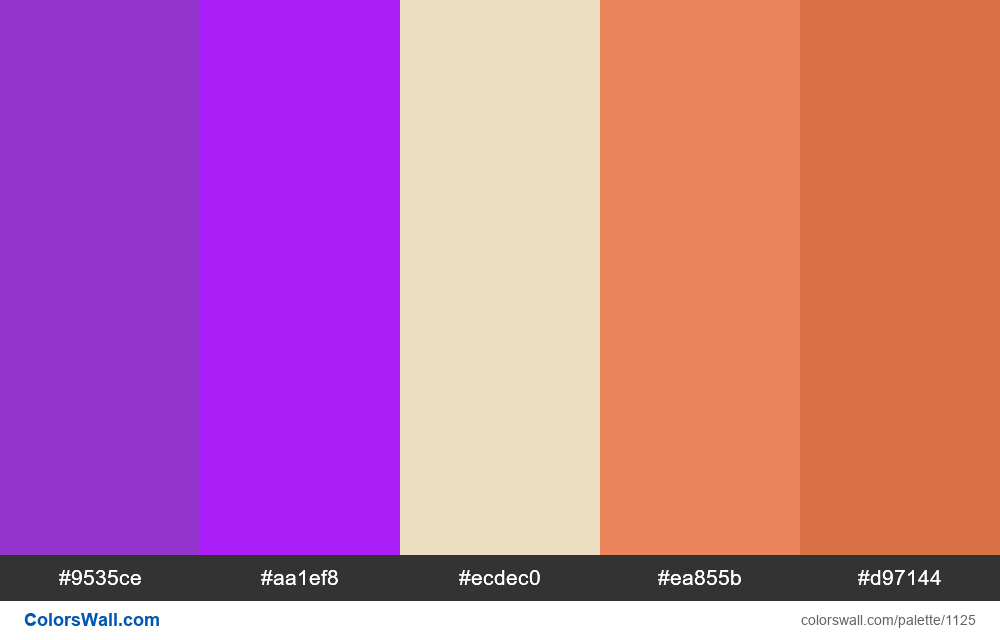 #colorswall random #605 colors palette - #1125