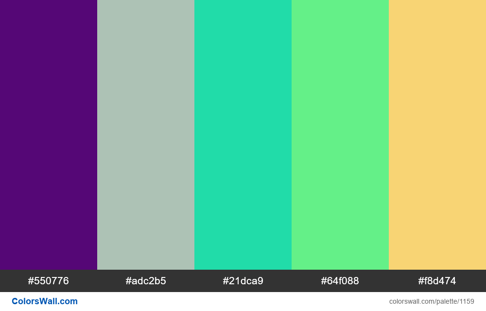 #colorswall random #637 colors palette - #1159