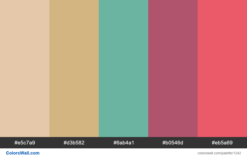 #colorswall random #715 colors palette - #1242