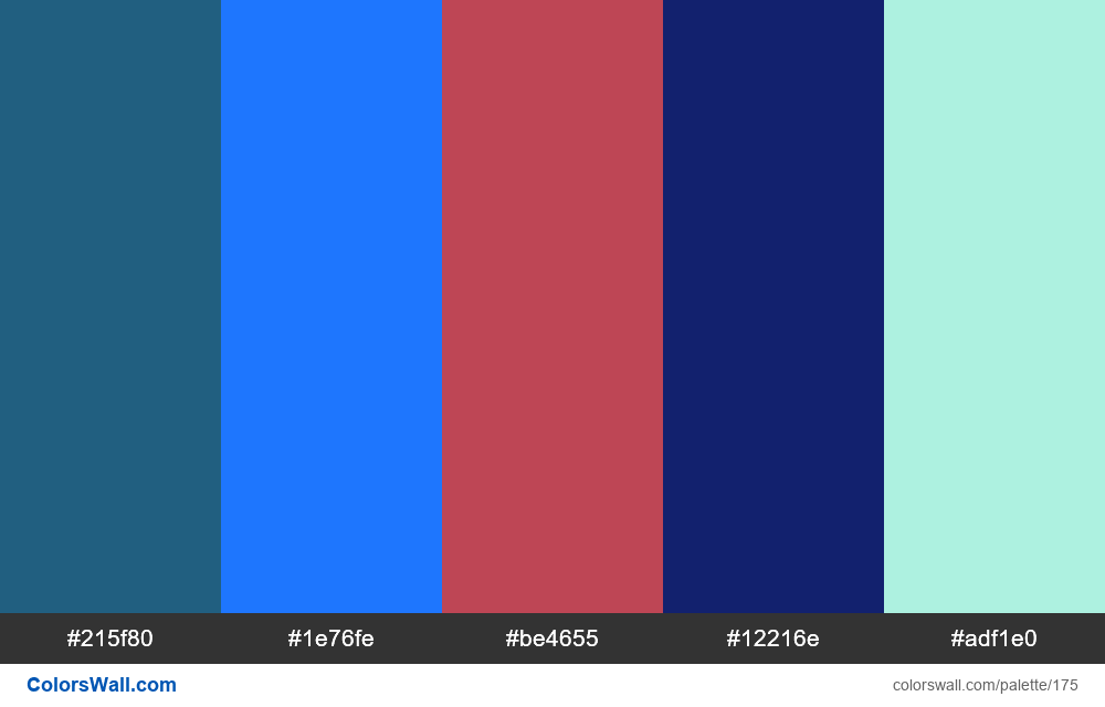 Cool Random 9 Colors Palette Colorswall 