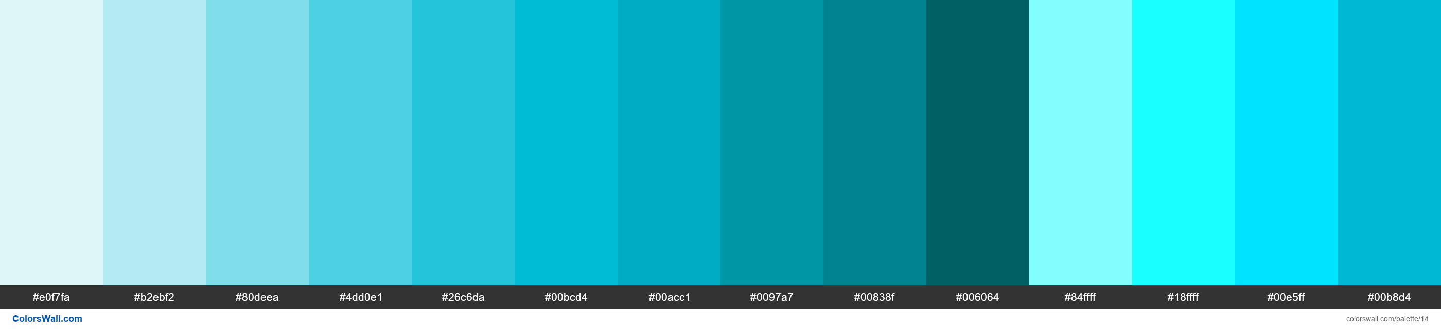 Cyan palette Materialize CSS - #14