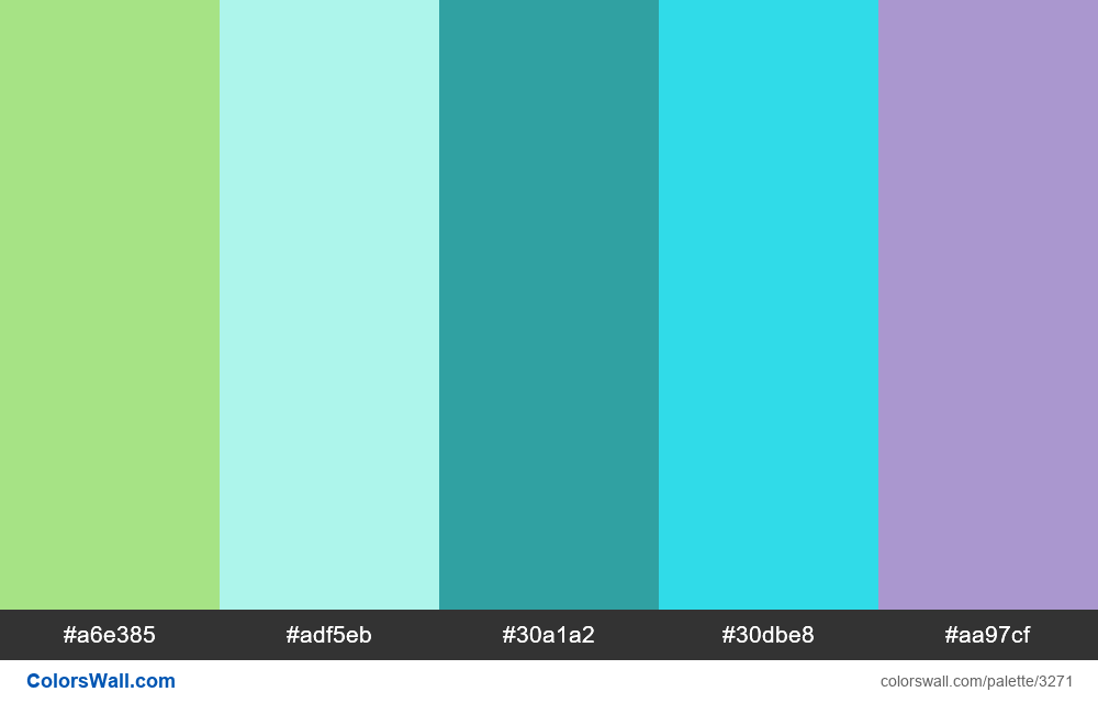 Daily colors palette #305 - #3271