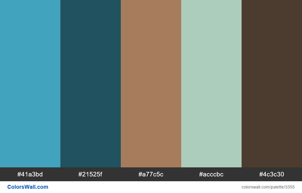 Daily colors palette 362 - #3355